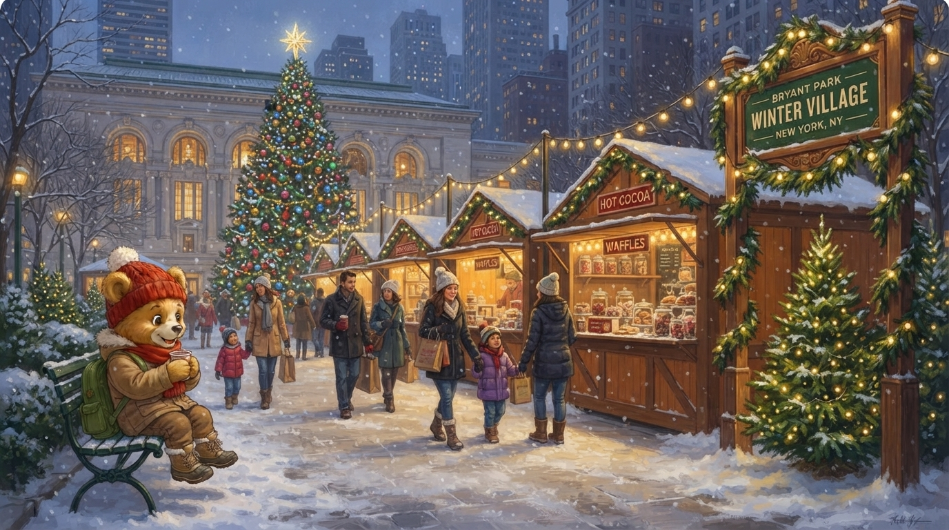 Fred Bear at Bryant Park